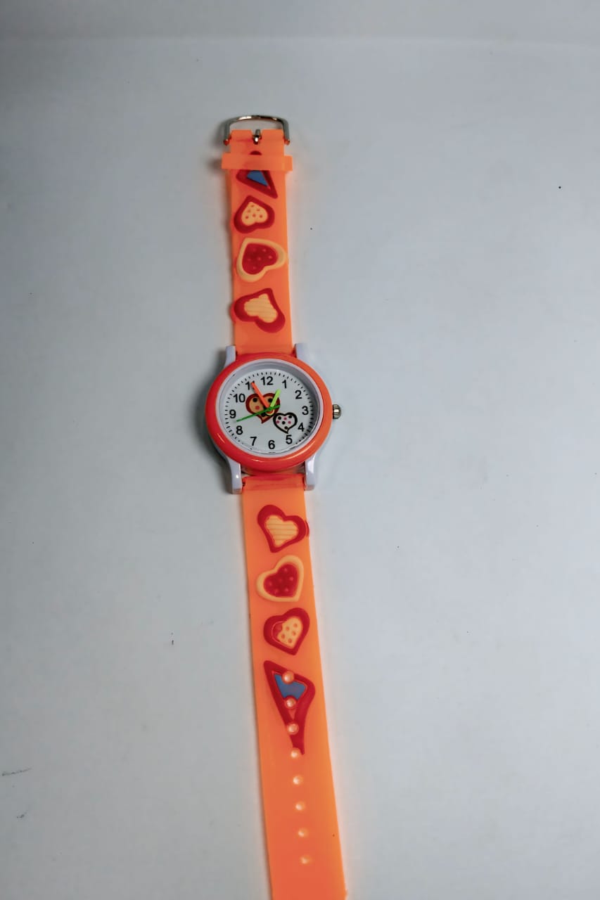 KiddyTime Heart Cartoon Watch – Adorable & Colorful Fun! - Image 4
