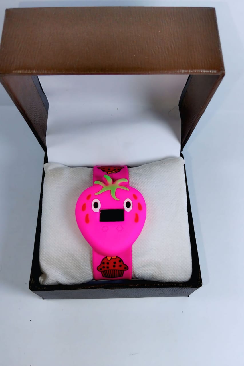 TimeTrek Kids Digital Watch – Pink