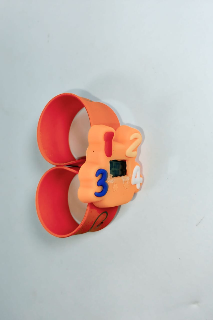 Kids Digital Watch – Orange - Image 3