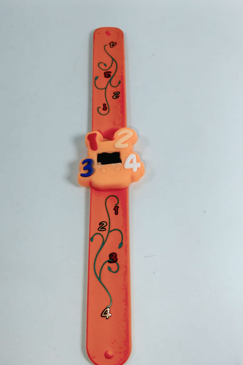 Kids Digital Watch – Orange - Image 2