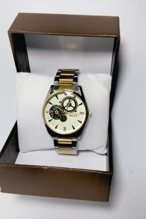 Relax DualTone Classic – Silver & Gold White Dial Edition