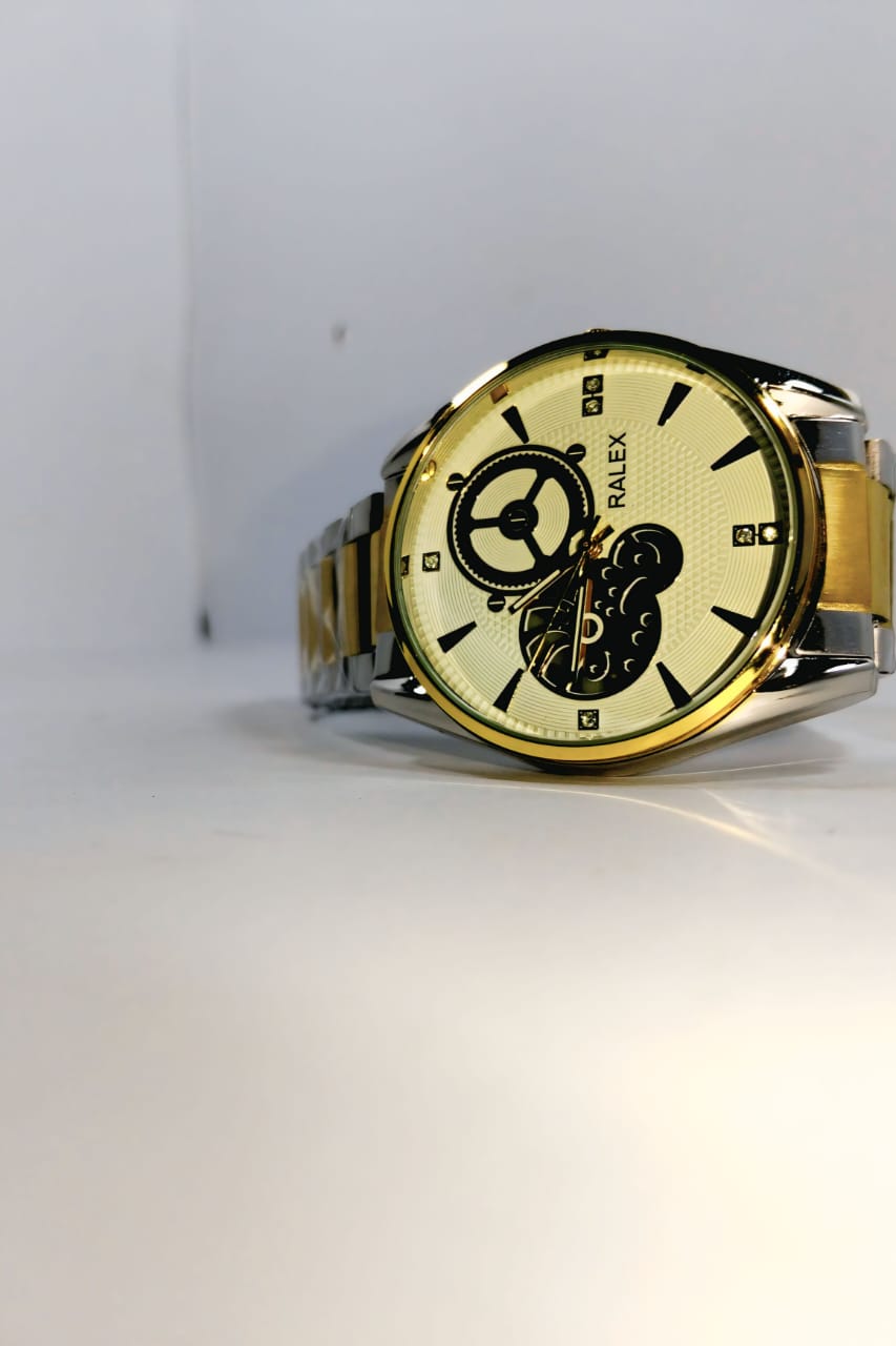 Relax DualTone Classic – Silver & Gold White Dial Edition - Image 5